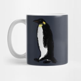 Artwork of an Emperor Penguin Mug